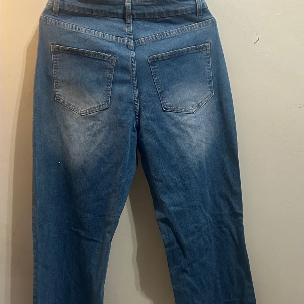 Women's Classic Straight Leg Jeans - Dark Blue